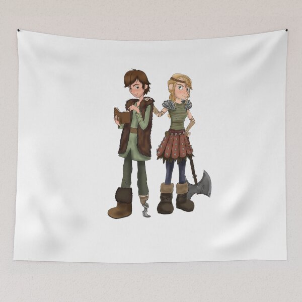 Item preview, hiccup astrid HTTYD designed and sold by Twelvecloth.