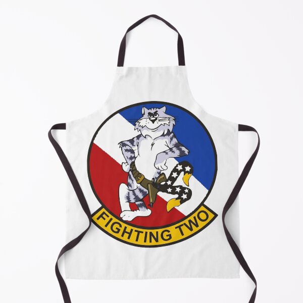 Item preview, VF-2 Fighting Two Tomcat Mascot Retro Aviation Emblem designed and sold by CharlieDesings.