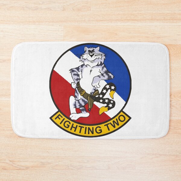 Item preview, VF-2 Fighting Two Tomcat Mascot Retro Aviation Emblem designed and sold by CharlieDesings.