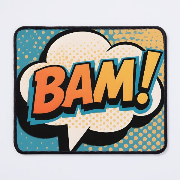 Item preview, BAM! – Pop Art Comic Explosion designed and sold by Pixuprint.