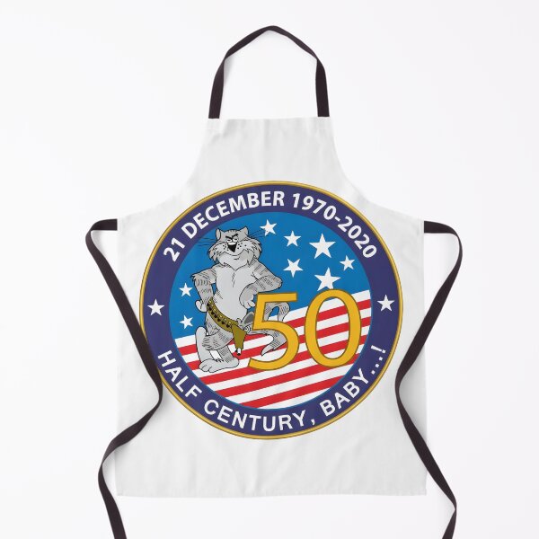 Item preview, F-14 Tomcat 50th Anniversary Half Century Baby Commemorative Patch designed and sold by CharlieDesings.