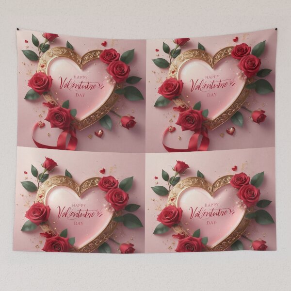 Item preview, Golden Romance Heart designed and sold by Dreamy Armine Art.