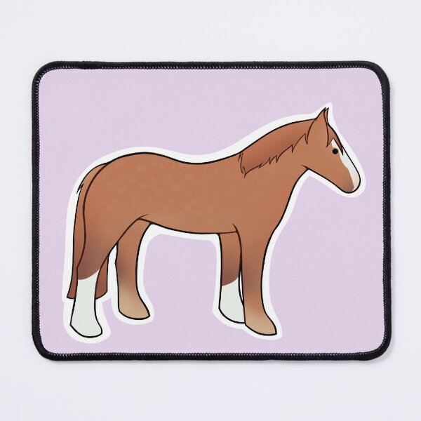 Item preview, Cute Chestnut Horse designed and sold by thedragonette.