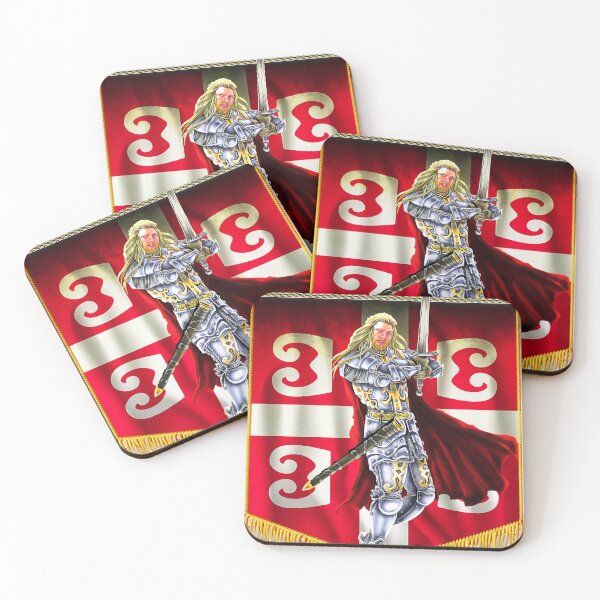 Item preview, Epic hero Milan Toplica by Dimitrije Kebara designed and sold by Dimisbarbarian.