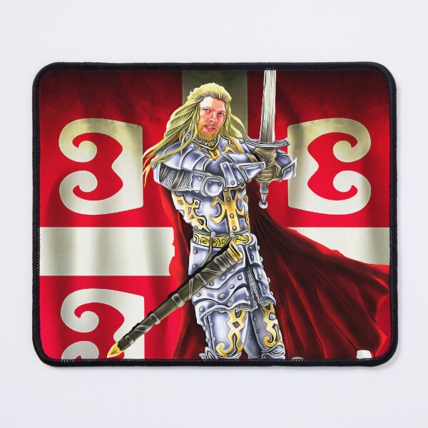 Item preview, Epic hero Milan Toplica by Dimitrije Kebara designed and sold by Dimisbarbarian.