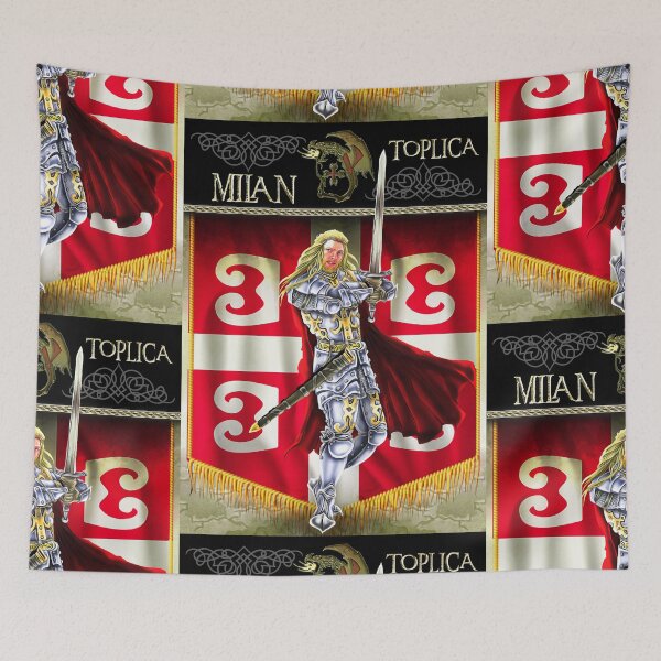 Item preview, Epic hero Milan Toplica by Dimitrije Kebara designed and sold by Dimisbarbarian.
