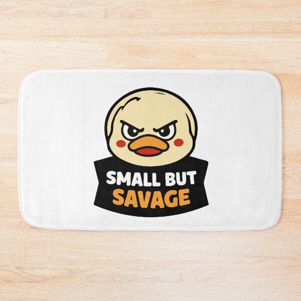 Item preview, Small But Savage Cute Angry Duck Illustration designed and sold by Xezyy.