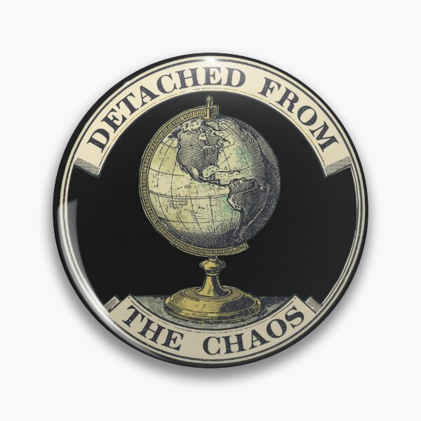 Item preview, Detached From The Chaos Vintage Globe | Dark Academia designed and sold by VENOHA.