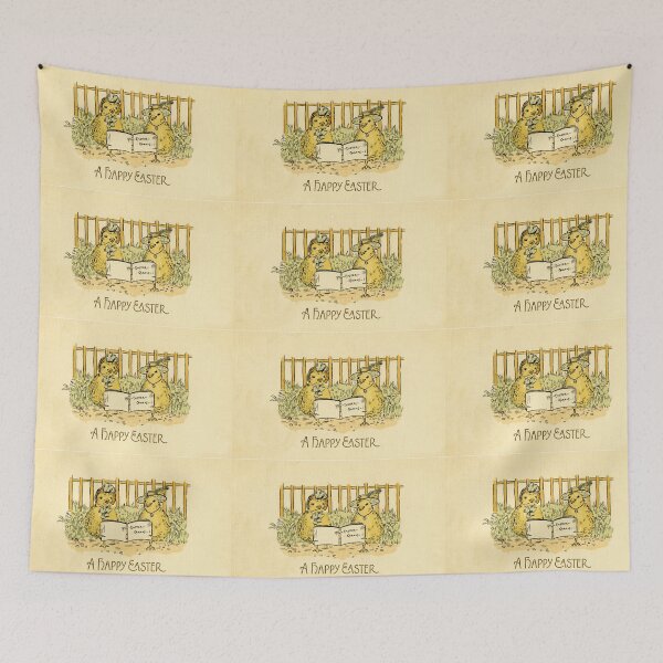 Item preview, Vintage childrens Easter Greetings card designed and sold by stevepaint.