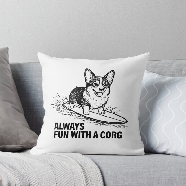 Item preview, Always Fun With a Corg – Skate Dogs Club designed and sold by PhokaPhokich.