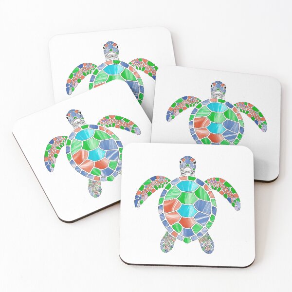 Item preview, Mosaic Turtle designed and sold by YounexxART.