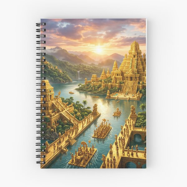 Item preview, El Dorado Lost City of Gold - Epic Jungle Pyramids designed and sold by TheRichGallery.