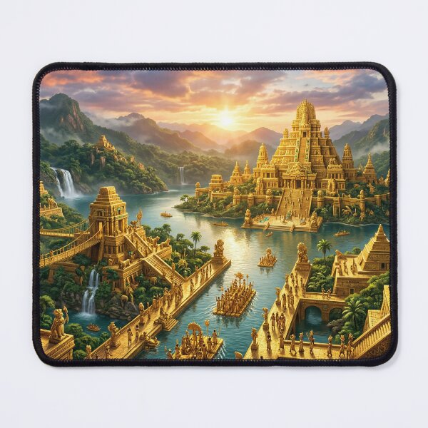 Item preview, El Dorado Lost City of Gold - Epic Jungle Pyramids designed and sold by TheRichGallery.