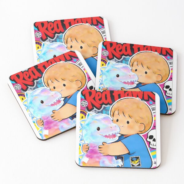 Item preview, Copy of Rainbow Crystal Dino Hug - Boy & Dinosaur Family designed and sold by PrintStichCo.