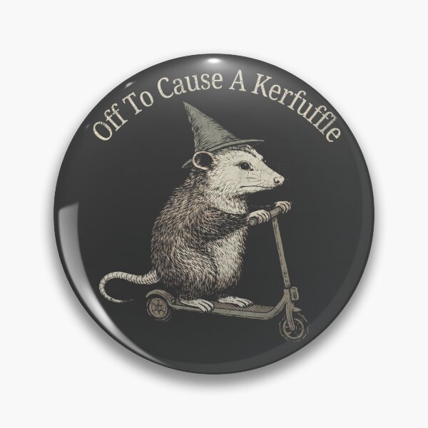 Item preview, Off To Cause A Kerfuffle - Retro Rat Style designed and sold by Darkifun.