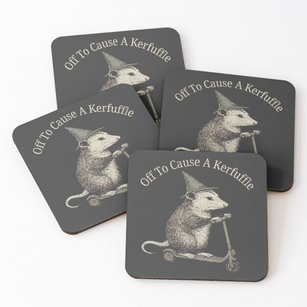 Item preview, Off To Cause A Kerfuffle - Retro Rat Style designed and sold by Darkifun.