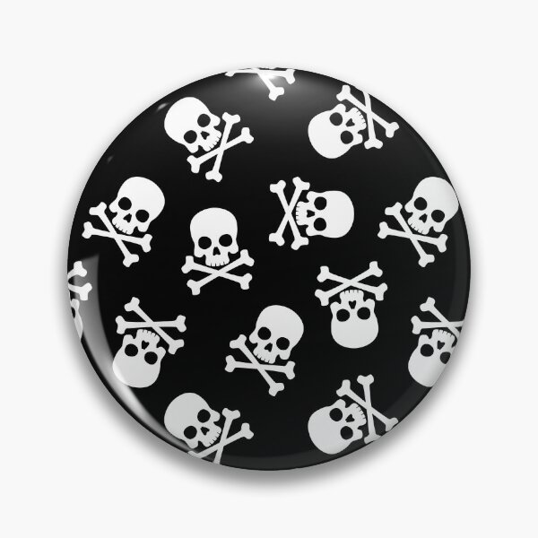 Artikelvorschau, Nahtloses Muster mit schwarzem Totenkopf entworfen und verkauft von OEKAKIYASAN.