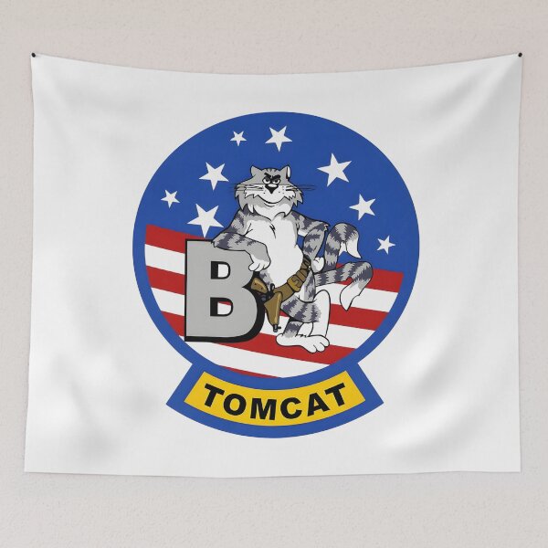 Item preview, F-14 Tomcat Felix the Cat Military Emblem designed and sold by CharlieDesings.