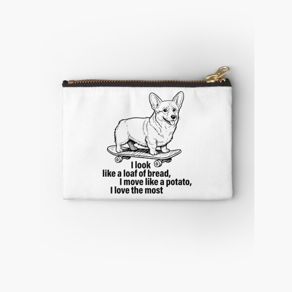 Item preview, Corgi Loaf & Potato – Funny Skate Dogs Club designed and sold by PhokaPhokich.