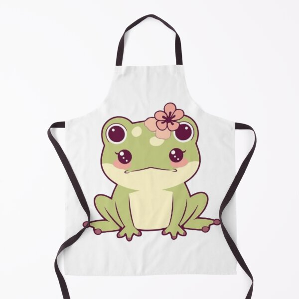 Item preview, Frog with Flower Kawaii Paste designed and sold by PastelPaws Atelier.