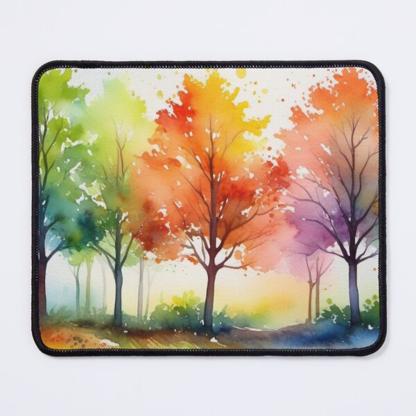 Item preview, Colorful Rainbow Trees designed and sold by Kraftbaum.