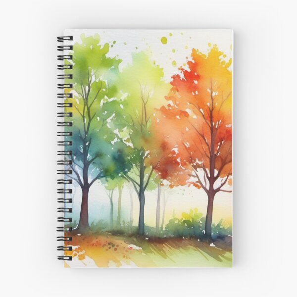Item preview, Colorful Rainbow Trees designed and sold by Kraftbaum.