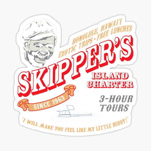 Item preview, Skipper_S Island Charter Gilligan_S Island designed and sold by ziah123.