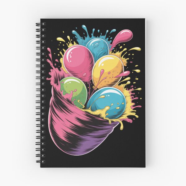 Item preview, Holi Water Balloon Slingshot Shirt | Comic Pop Art Color Balloon Launch Splash Festival of Colors Spring Tee designed and sold by DarylWelsh2024.