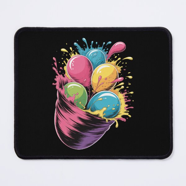 Item preview, Holi Water Balloon Slingshot Shirt | Comic Pop Art Color Balloon Launch Splash Festival of Colors Spring Tee designed and sold by DarylWelsh2024.
