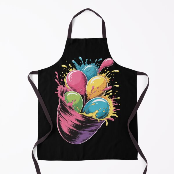 Item preview, Holi Water Balloon Slingshot Shirt | Comic Pop Art Color Balloon Launch Splash Festival of Colors Spring Tee designed and sold by DarylWelsh2024.