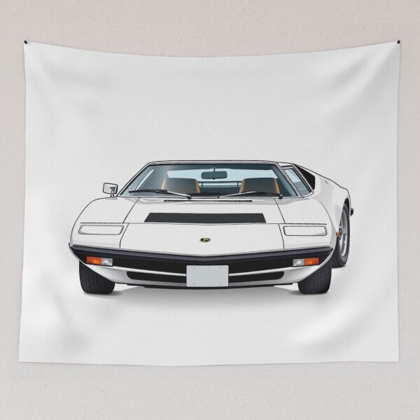 Item preview, De Tomaso Pantera — Art Print designed and sold by DoaGarage.