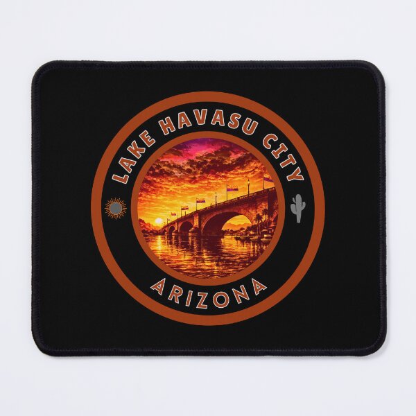 Item preview, Lake Havasu City Arizona SUNSET designed and sold by MojaveTradePost.