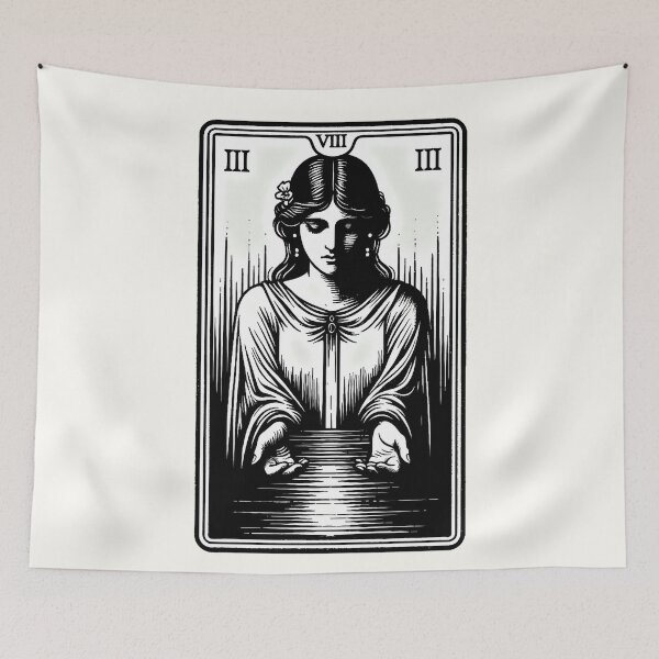 Item preview, The Strength tarot card designed and sold by Roberta Calabrese.
