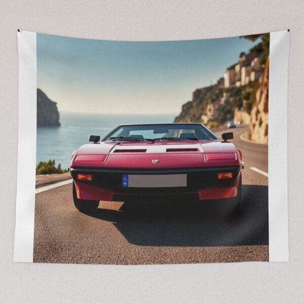 Item preview, De Tomaso Pantera — Classic Poster designed and sold by DoaGarage.