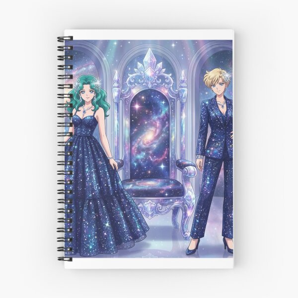 Item preview, Princess Michiru and Princess Haruka designed and sold by Solace Sparkles.