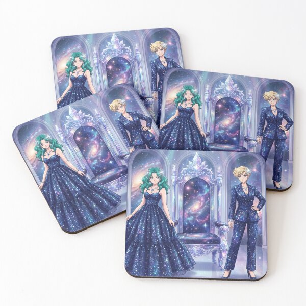 Item preview, Princess Michiru and Princess Haruka designed and sold by Solace Sparkles.