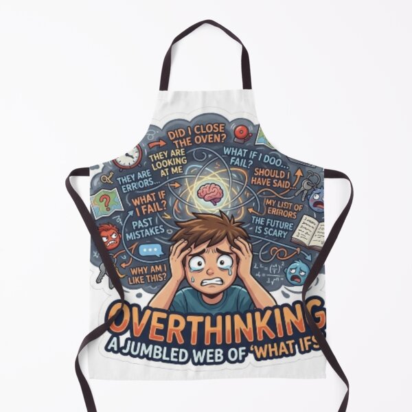 Item preview, Overthinking A jumble web of "what if" designed and sold by Designworker.