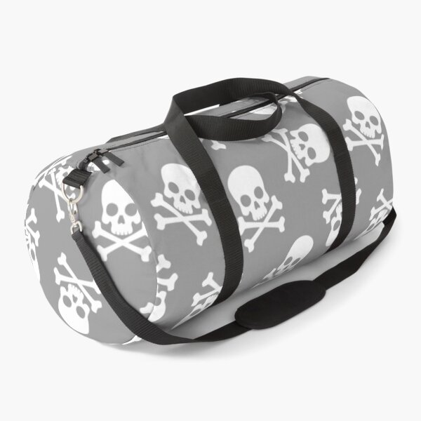 Item preview, Gray Skull Seamless Pattern designed and sold by OEKAKIYASAN.