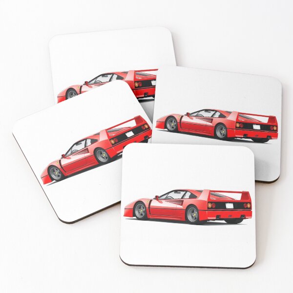 Item preview, Ferrari F40 — Art Print designed and sold by DoaGarage.