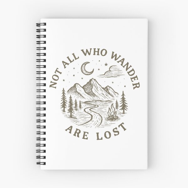 Artikelvorschau, Nicht alle, die wandern, sind verloren – Vintage-Abenteuer-Camping-Design entworfen und verkauft von Shopeon Designs.