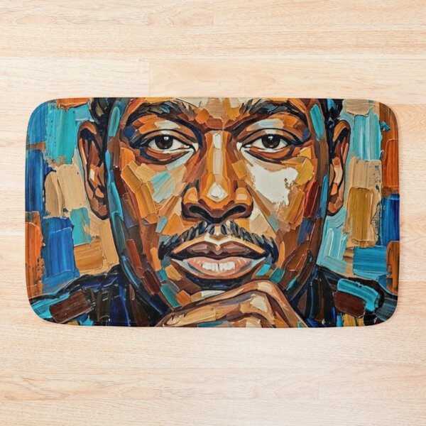 Item preview, The Velvet Voice: Luther Vandross Prismatic Impasto Portrait designed and sold by Art's Diner.