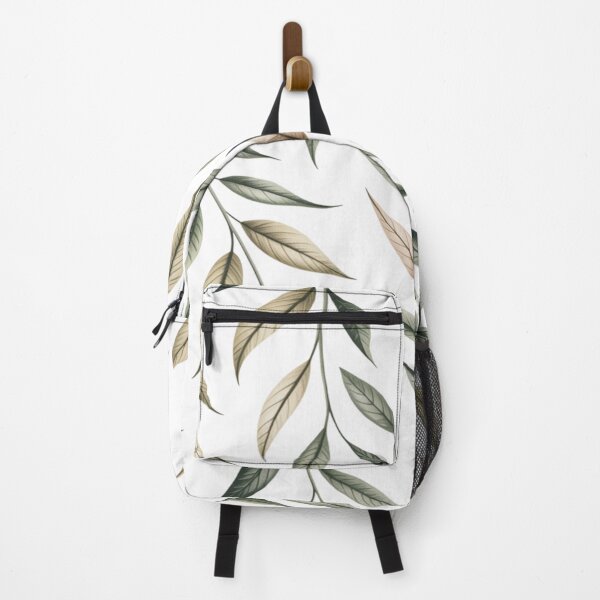 Item preview, White Sage Vertical Leaf Seamless Pattern On designed and sold by DesigntshirtWB.