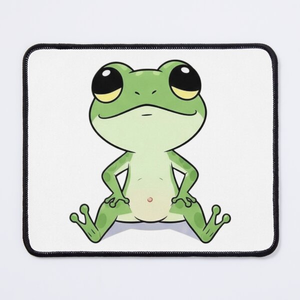 Item preview, Illustration Collection: Funny Anthropomorphic Frog – Kawaii Style designed and sold by Tw1nsAIArt.