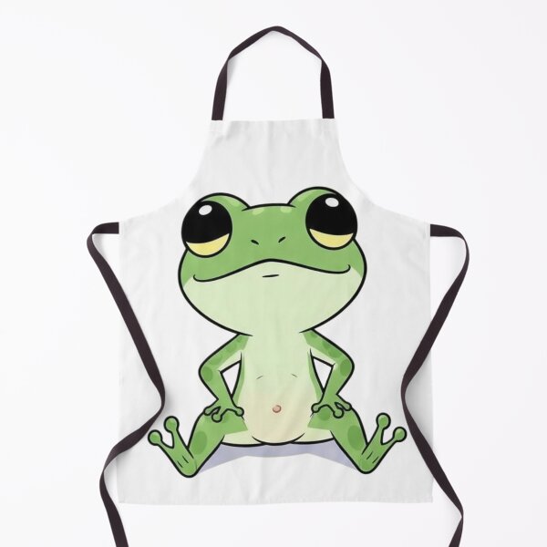 Item preview, Illustration Collection: Funny Anthropomorphic Frog – Kawaii Style designed and sold by Tw1nsAIArt.