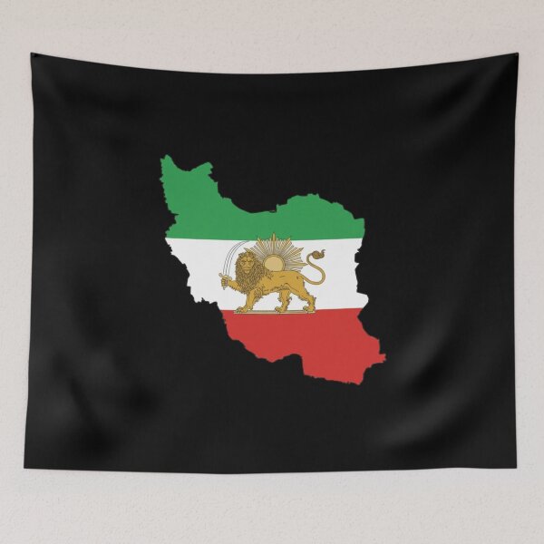 Item preview, Lion and Sun, Persian Flag, Persian flag, Shiro Khorshid, Lion and sun, Free Iran , Zan Zendegi Azadi designed and sold by toongstudio.