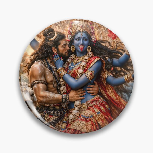 Item preview, Blissful Kali and Shiva designed and sold by AliceWhiteDF.