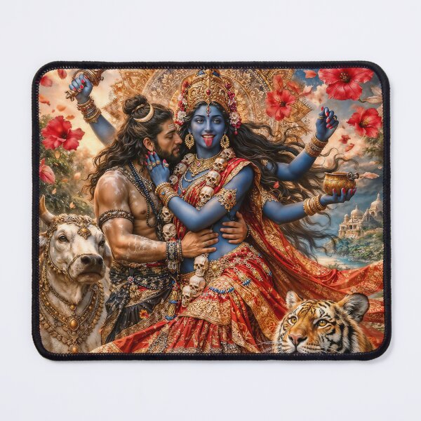 Item preview, Blissful Kali and Shiva designed and sold by AliceWhiteDF.