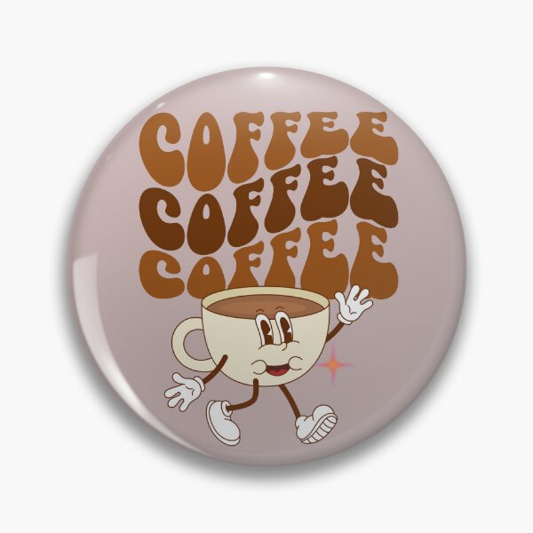 Item preview, Vintage Cute Caffeine Design designed and sold by Bea May Bombshell Studio.