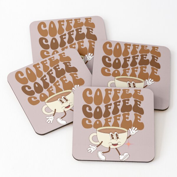 Item preview, Vintage Cute Caffeine Design designed and sold by Bea May Bombshell Studio.