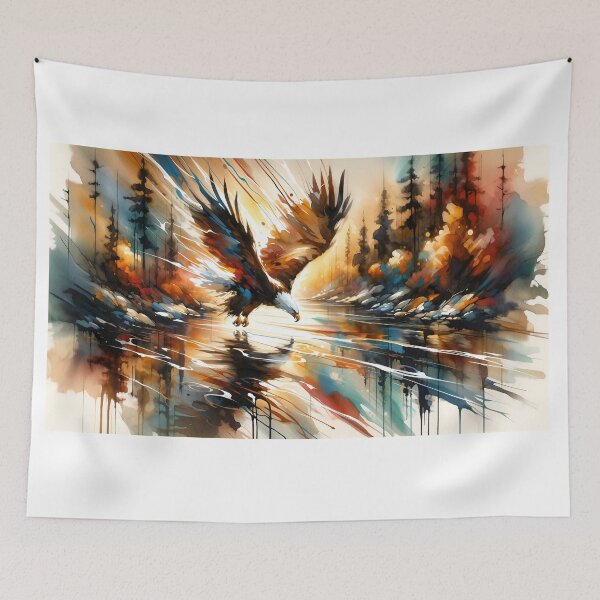 Item preview, Eagle Hunting designed and sold by RobertMartinArt.